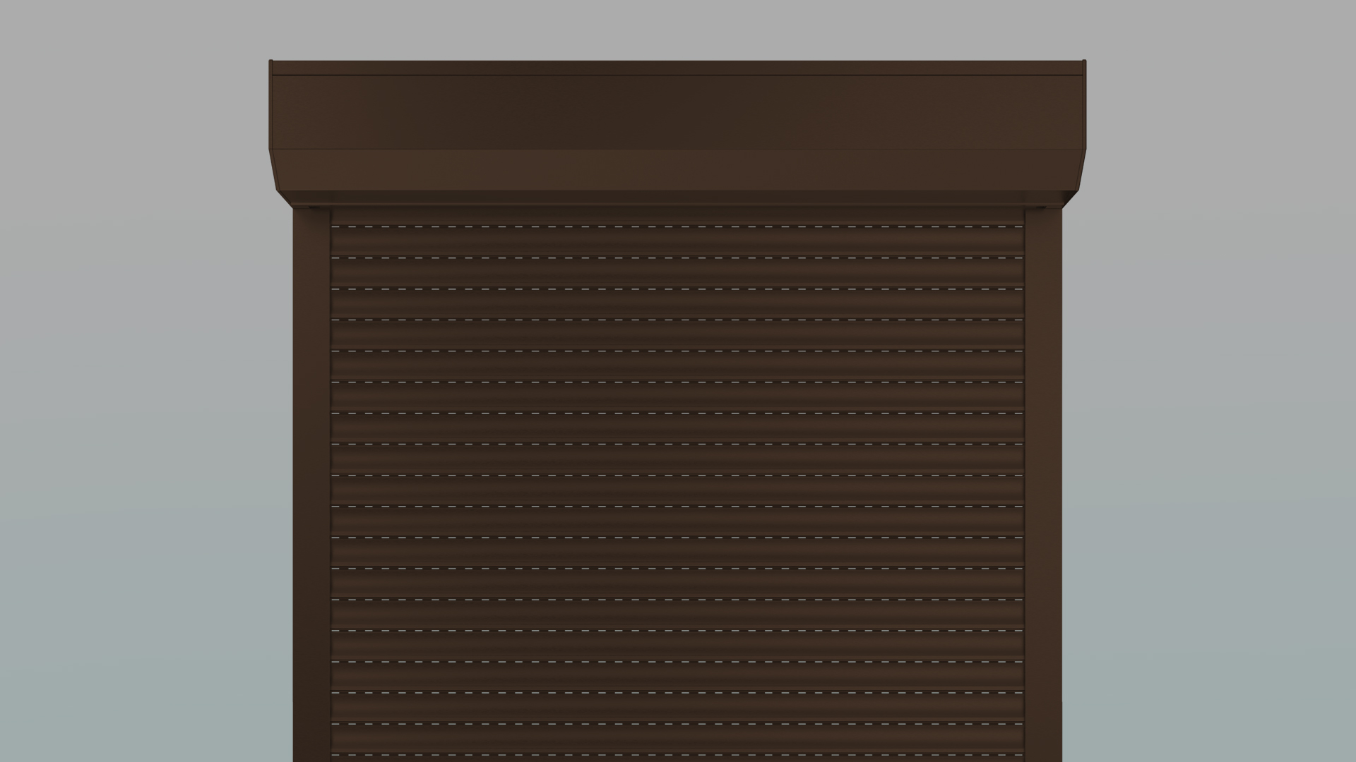 Цвет ворот - Коричневый