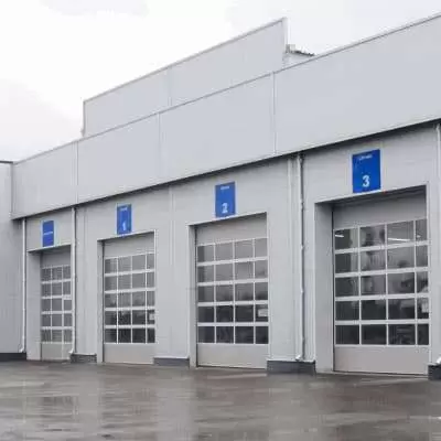 Автоматические панорамные ворота серии AluTrend