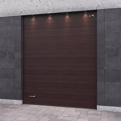 Теплые гаражные ворота серии Prestige