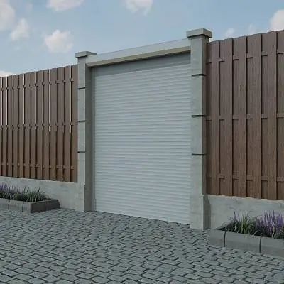 Рольворота для въезда на участок