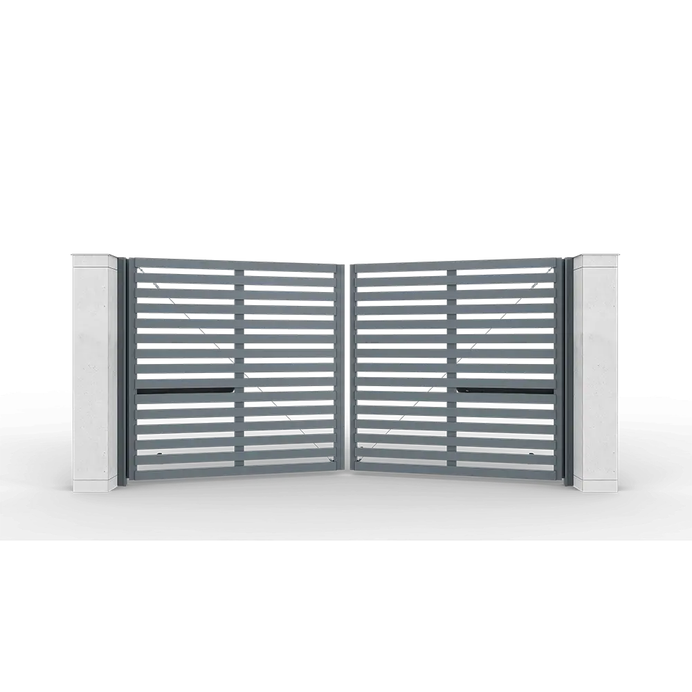 Распашные ворота ALUTECH Prestige